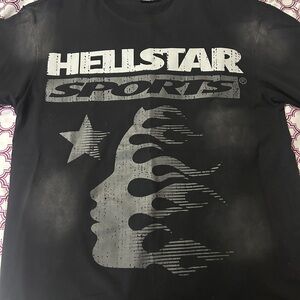 Black Graphic hellstar T-Shirt
